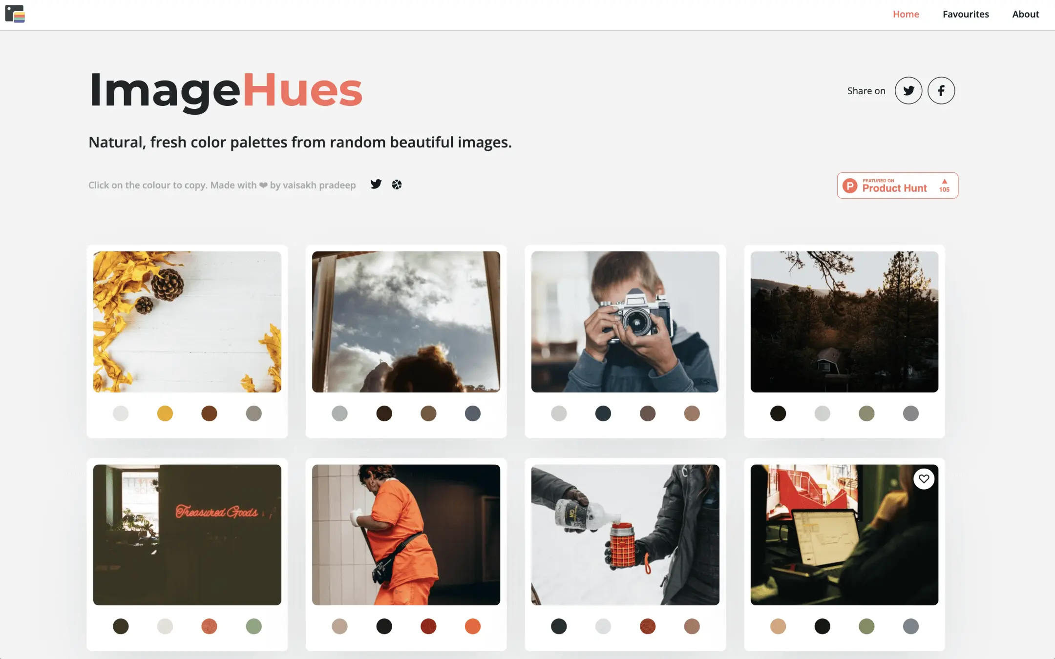 ImageHues – view 1